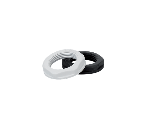 Polyamide ring nut PG07 grey