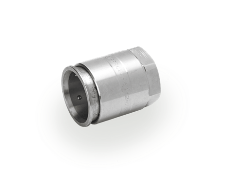 AISI 316L stainless steel patented quick coupler ø16 - F. M16 IP67 conduit-female thread