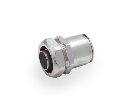 Nickel plated brass patented quick coupling fittings ø16 rigid conduit-flexible conduit 10